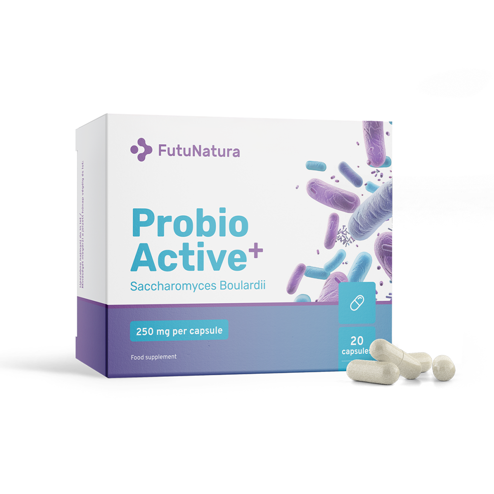 Probio Active PLUS - Saccharomyces boulardii 250 mg w kapsułkach