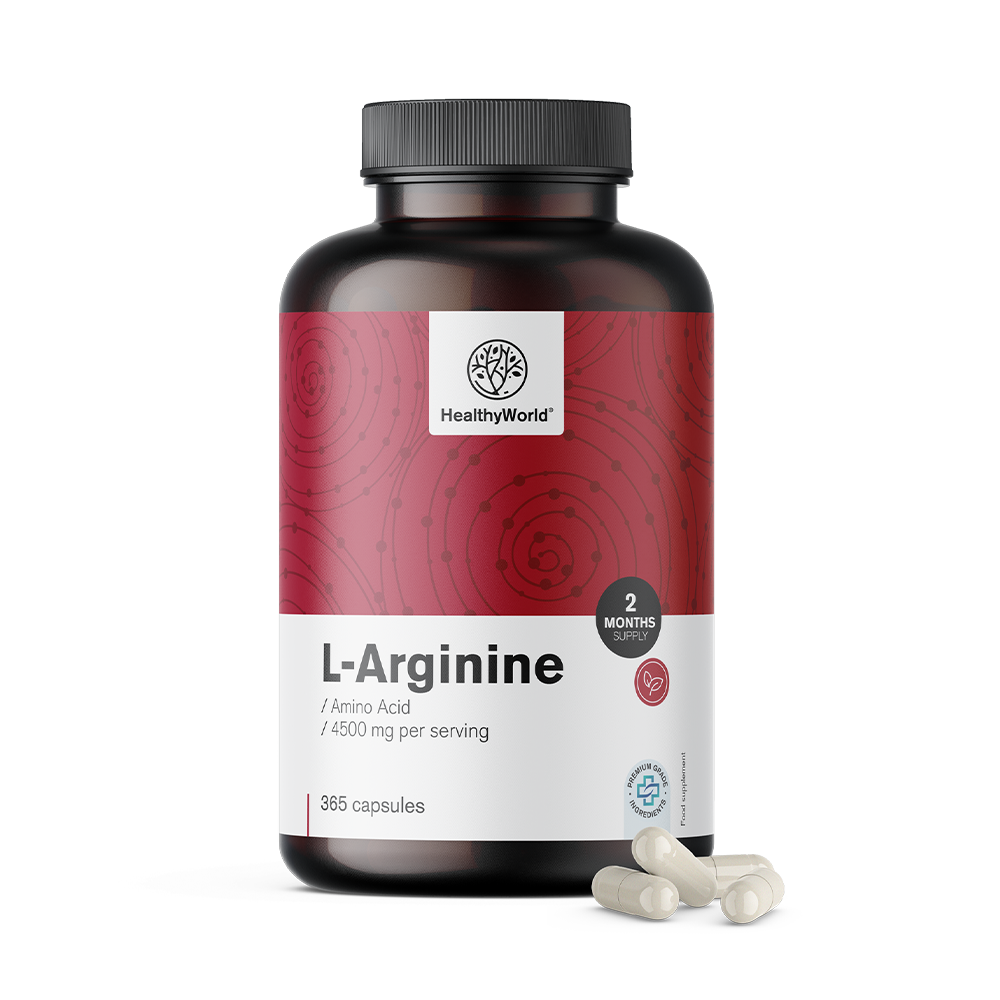 L-arginina 4500 mg w kapsułkach