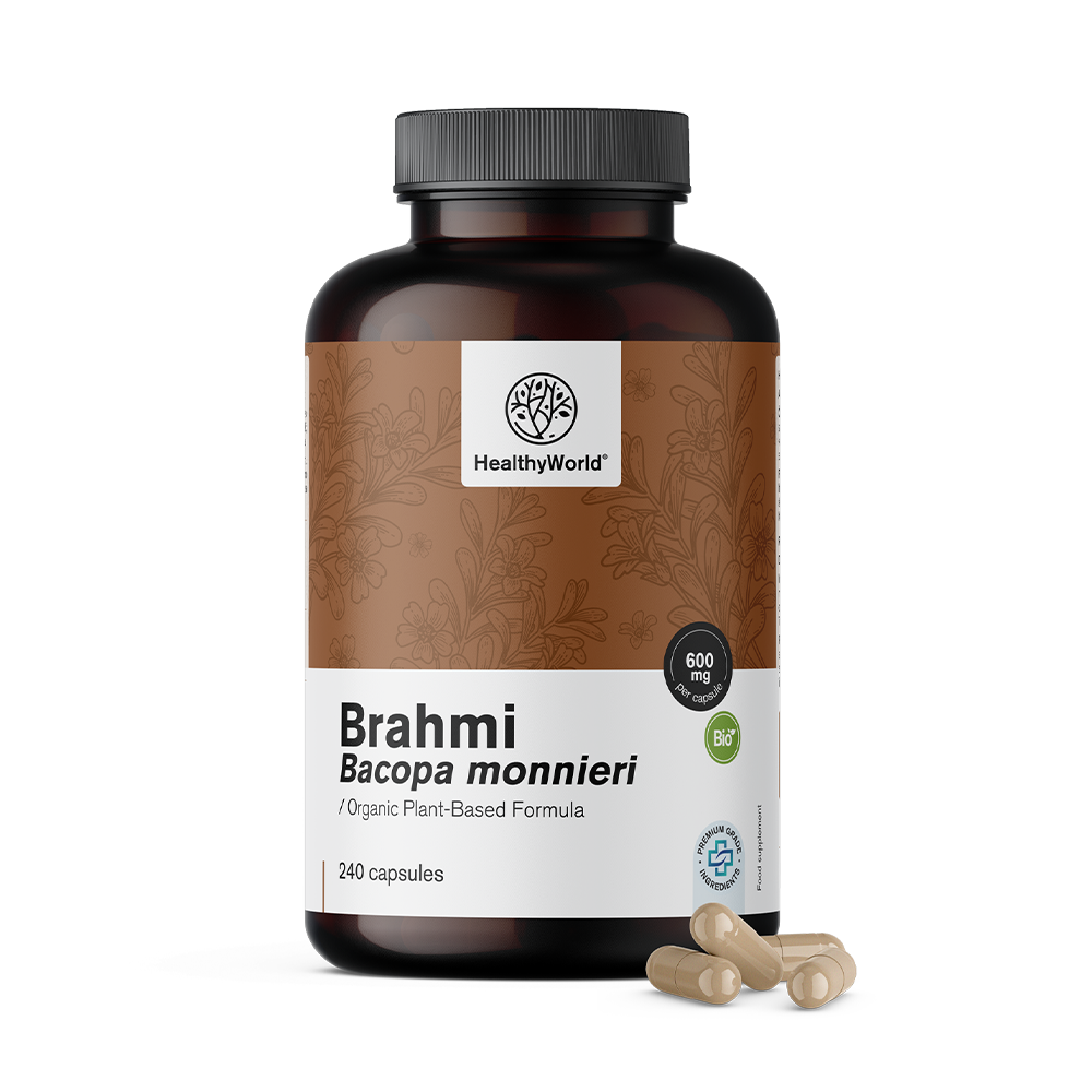 BIO Brahmi 600 mg w kapsułkach.