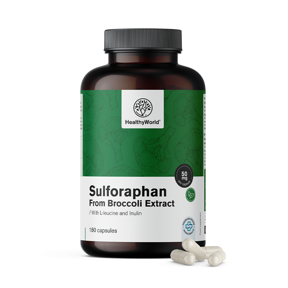 Sulforafan – z ekstraktu z brokuła 50 mg