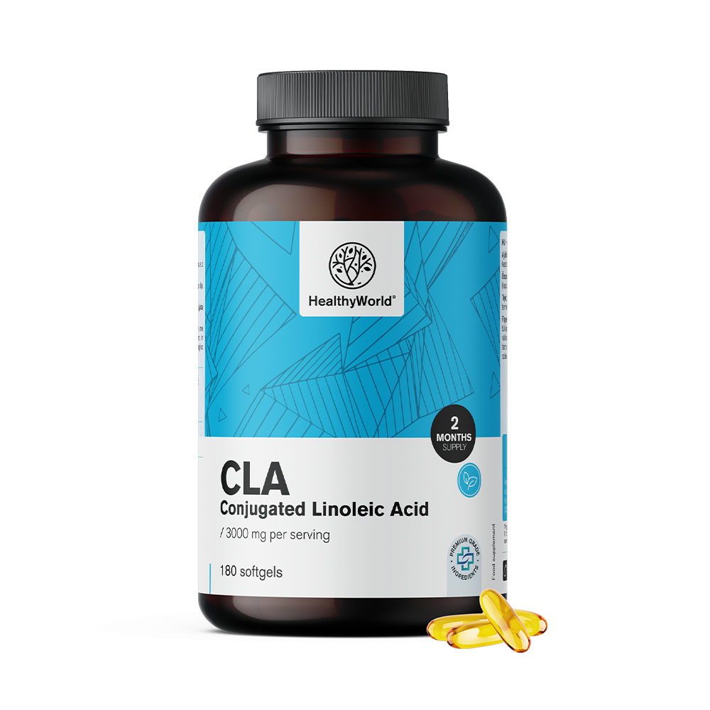 CLA 3000 mg – skoniugowany kwas linolowy