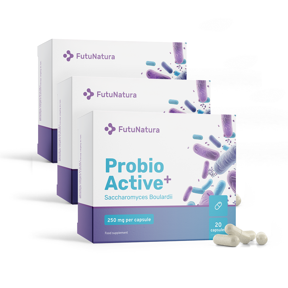 Probio Active PLUS - Saccharomyces boulardii 250 mg w kapsułkach