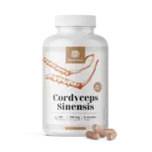 Cordyceps sinensis 1400 mg - wyciąg 10:1, 180 kapsułek