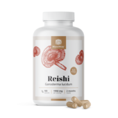 Reishi 1950 mg – ekstrakt 5:1, 180 kapsułek