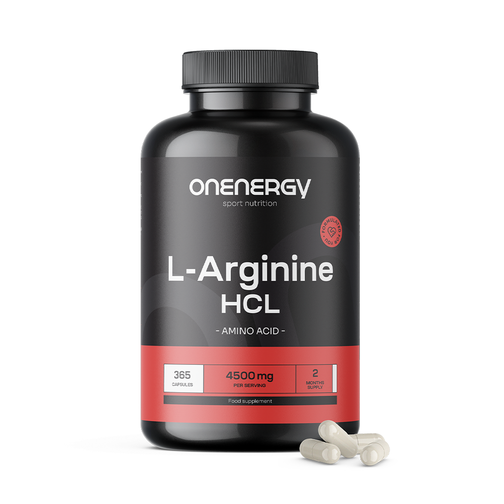 L-arginin HCL 4500 mg. - L-arginina HCL 4500 mg.