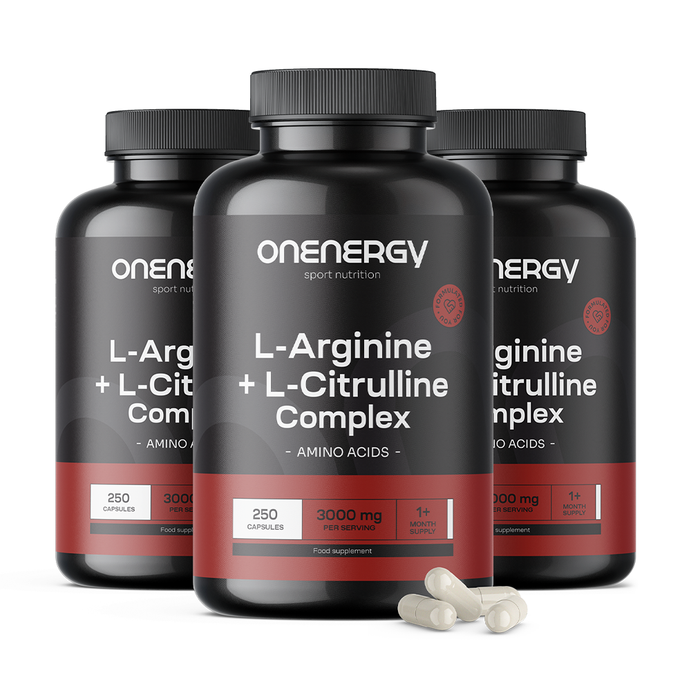 L-arginina + L-citrulina kompleks 3000 mg