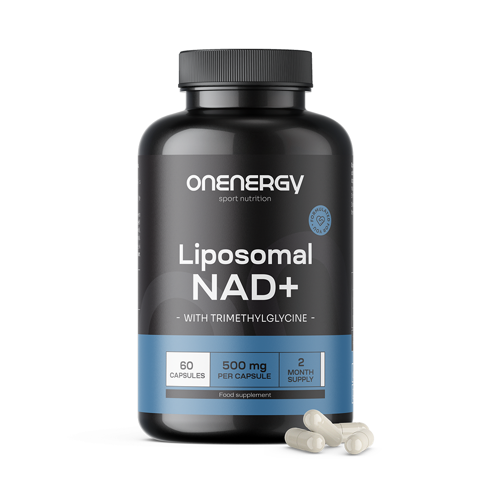 Liposomalny NAD+ 500 mg - z trimetyloglicyną