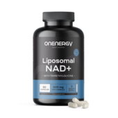 Liposomalny NAD+ 500 mg - z trimetyloglicyną, 60 kapsułek