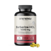 Berberine HCL 1000 mg - z piperyną i chromem, 180 kapsułek