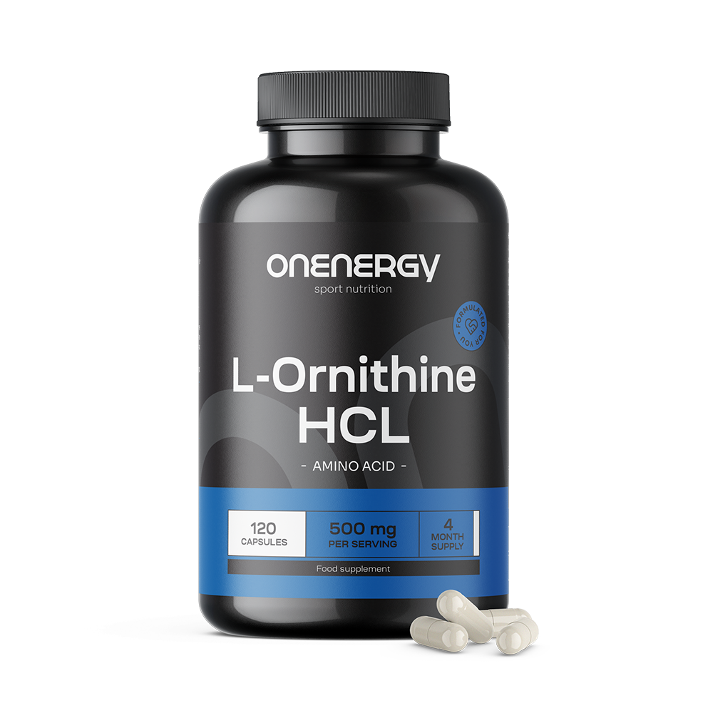 L-ornityna HCL 500 mg