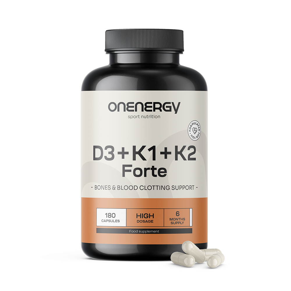 Witamina D3 + K1 + K2 FORTE