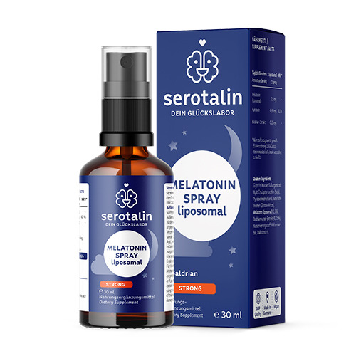 Liposomalny melatonin w sprayu.