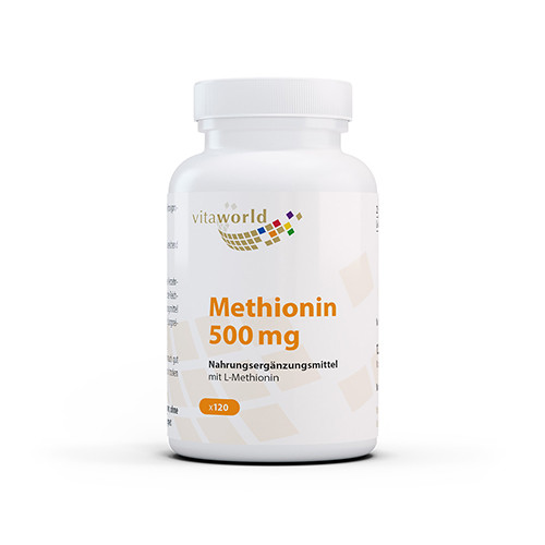 Metionina 500 mg w kapsułkach