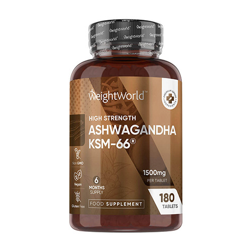 Ashwagandha 1500 mg w tabletkach.